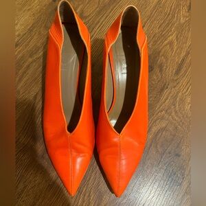 Orange heels